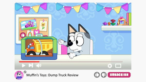 Vignette du programme télé Bluey Minisodes (La vidéo de Muffin) S1 (n°3)