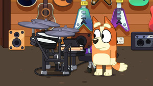 Vignette du programme télé Bluey Minisodes (La batterie) S1 (n°12)