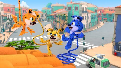 Vignette du programme télé Les Marsupilamis