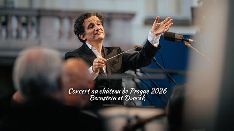 Vignette du programme télé Concert au château de Prague 2026 : Bernstein et Dvorak
