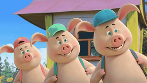 Vignette du programme télé Masha et Michka (Les trois petits cochons) S8 (n°14)