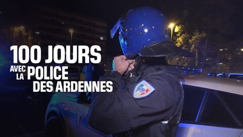 Vignette du programme télé 100 jours avec la police des Ardennes