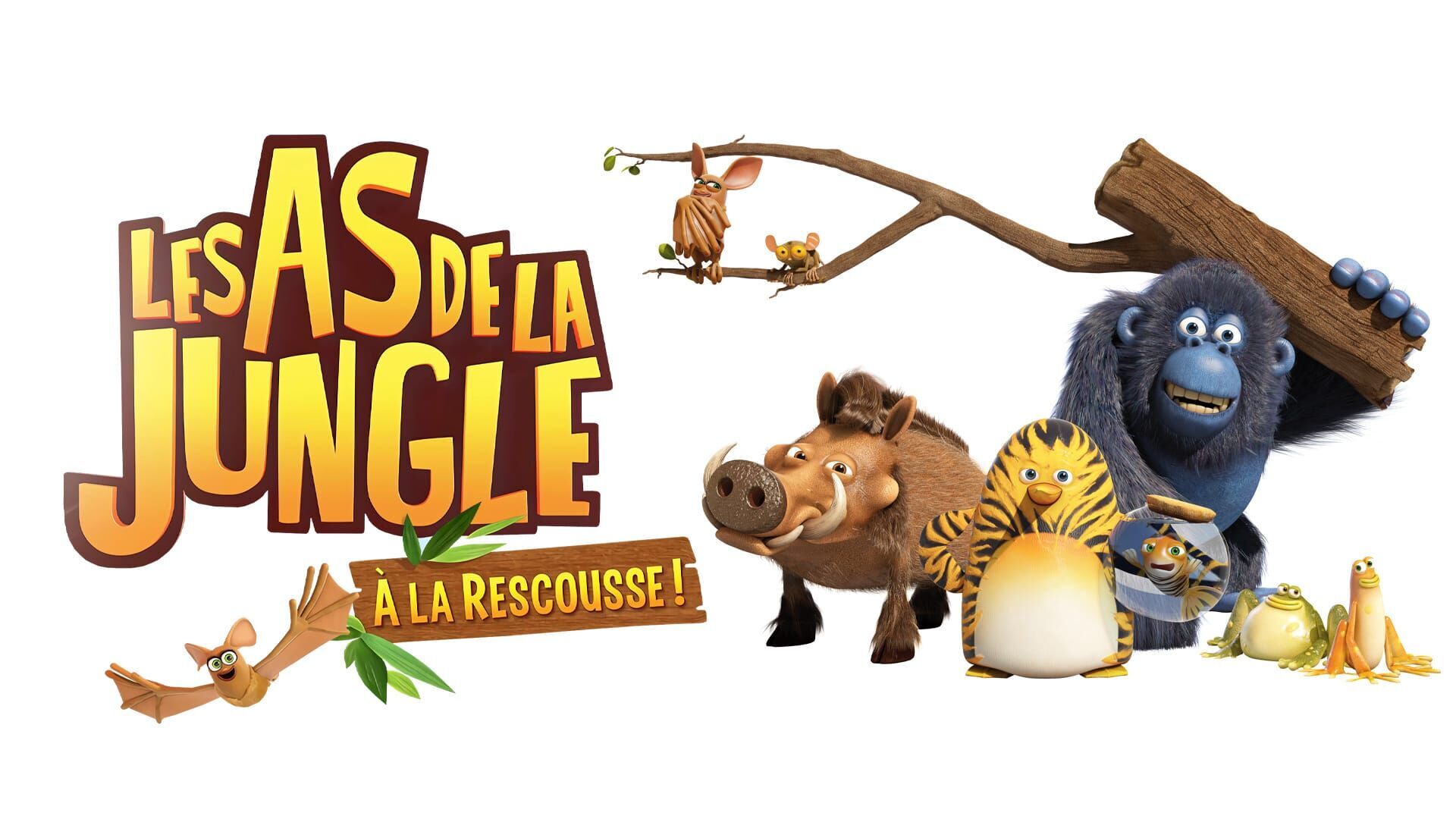 Vignette du programme télé Les as de la jungle à la rescousse