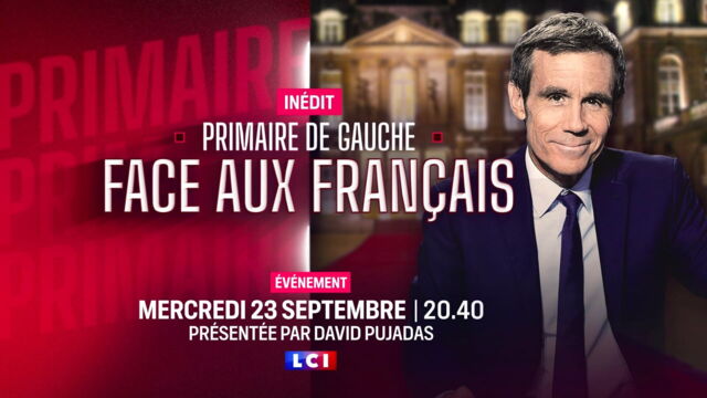 Vignette du programme télé Primaire de gauche : Face aux Français
