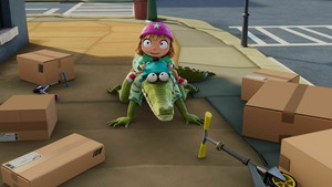 Vignette du programme télé Monsieur Crocodile (Course contre la montre) S1 (4/52)