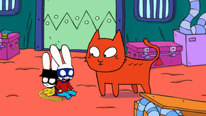 Vignette du programme télé Simon Superlapin (Des vacances pour le chat) S5 (10/52)
