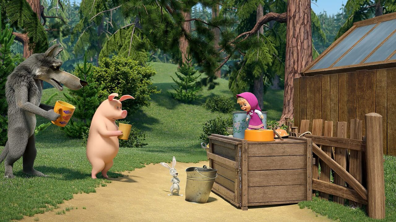 Vignette du programme télé Masha et Michka