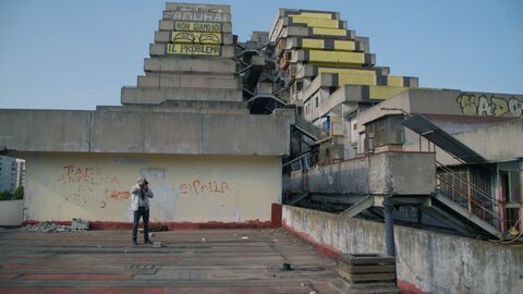 Vignette du programme télé "Gomorra", manifeste antimafia