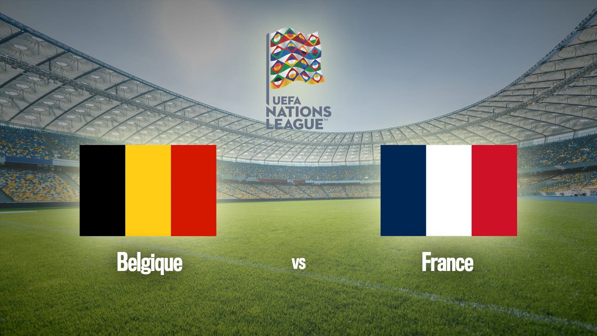 Vignette du programme télé Football : Ligue des Nations UEFA | Belgique / France