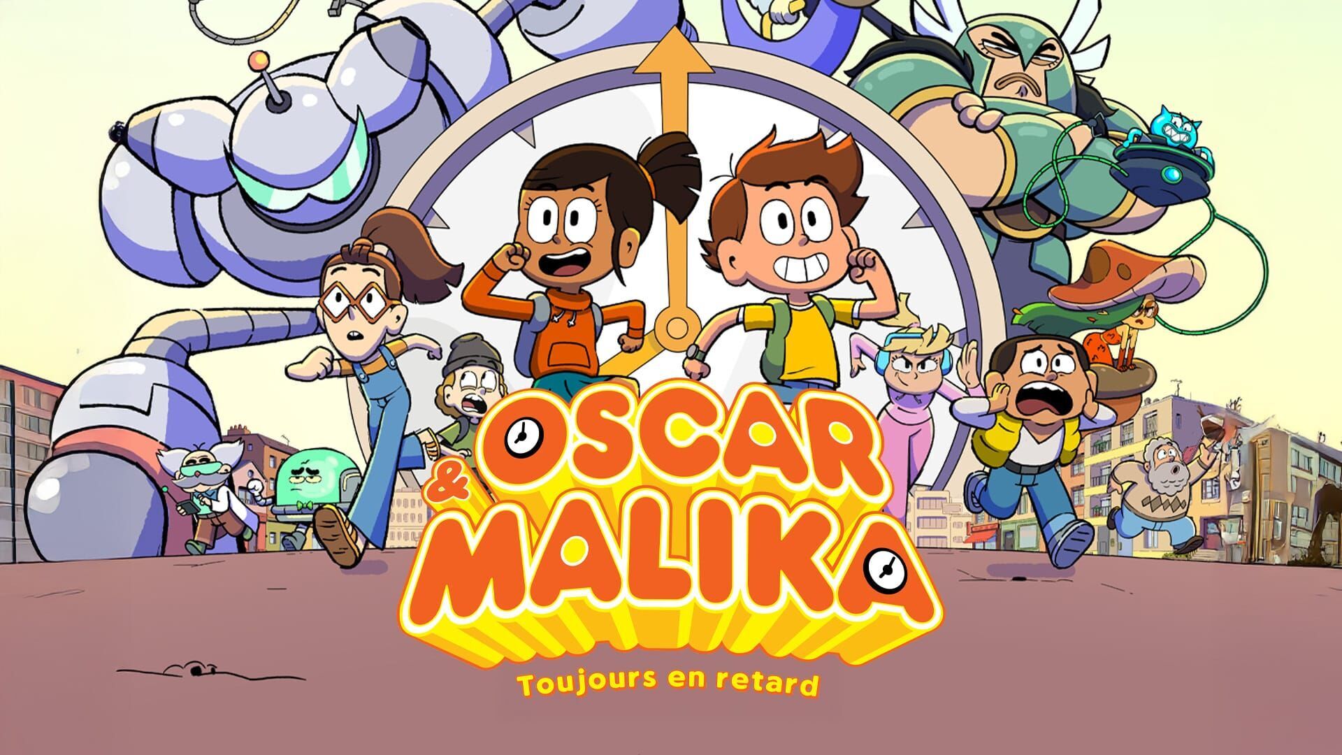 Vignette du programme télé Oscar & Malika, toujours en retard