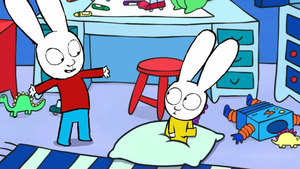 Vignette du programme télé Simon Superlapin (Mission je range ma chambre) S5 (46/52)