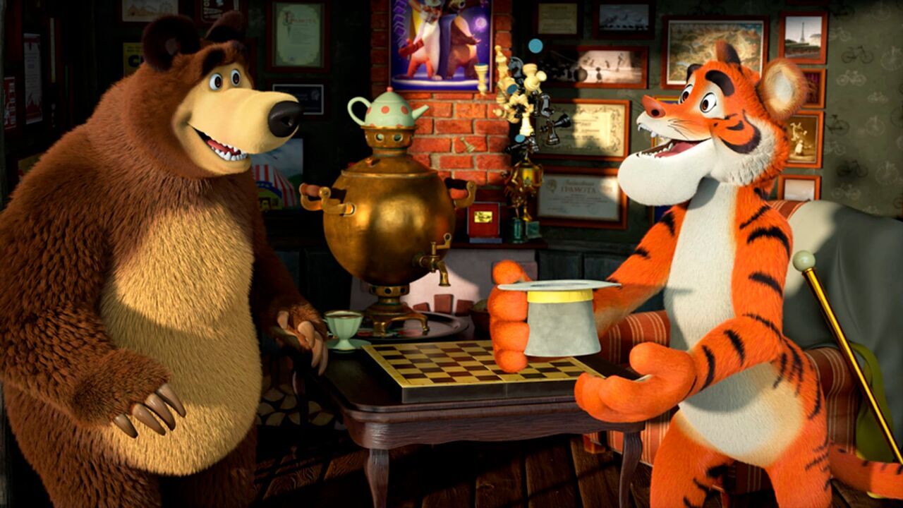 Vignette du programme télé Masha et Michka