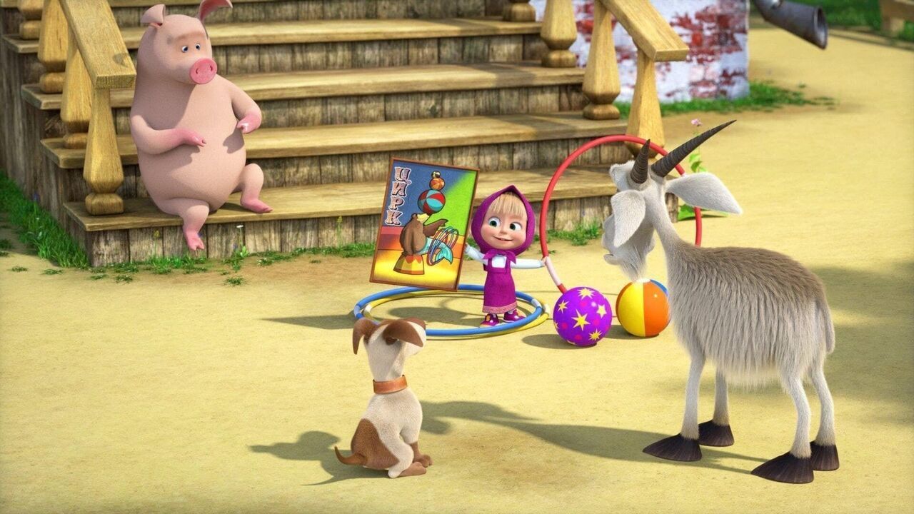 Vignette du programme télé Masha et Michka