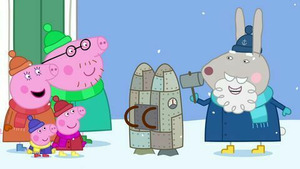 Vignette du programme télé Peppa Pig (Le jetpack de Papy Rabbit) S6 (37/52)