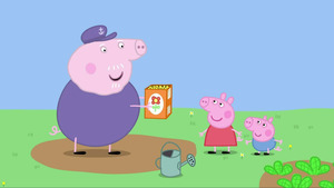 Vignette du programme télé Peppa Pig (Monsieur l'épouvantail) S2 (7/52)