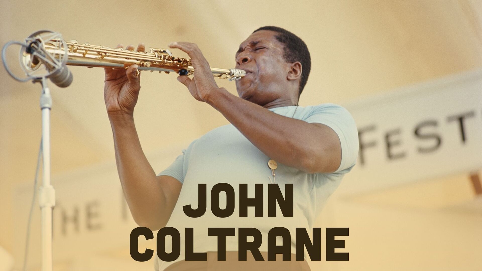 Vignette du programme télé John Coltrane, l'ascèse et le souffle du jazz