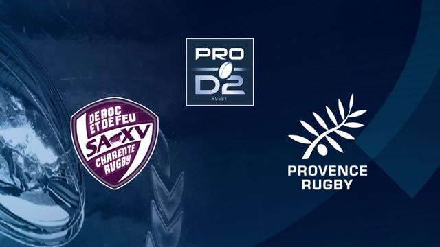 Vignette du programme télé Soyaux-Angoulême / Provence Rugby