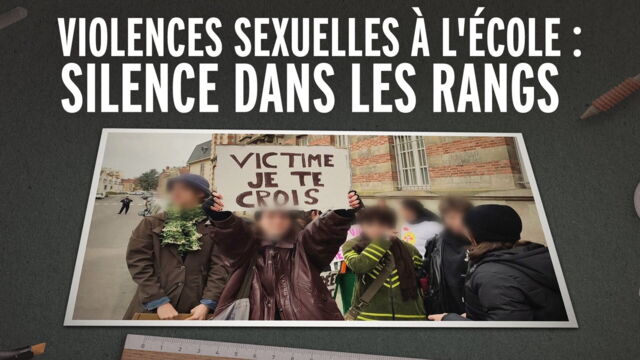 Vignette du programme télé Violences sexuelles à l'école : silence dans les rangs