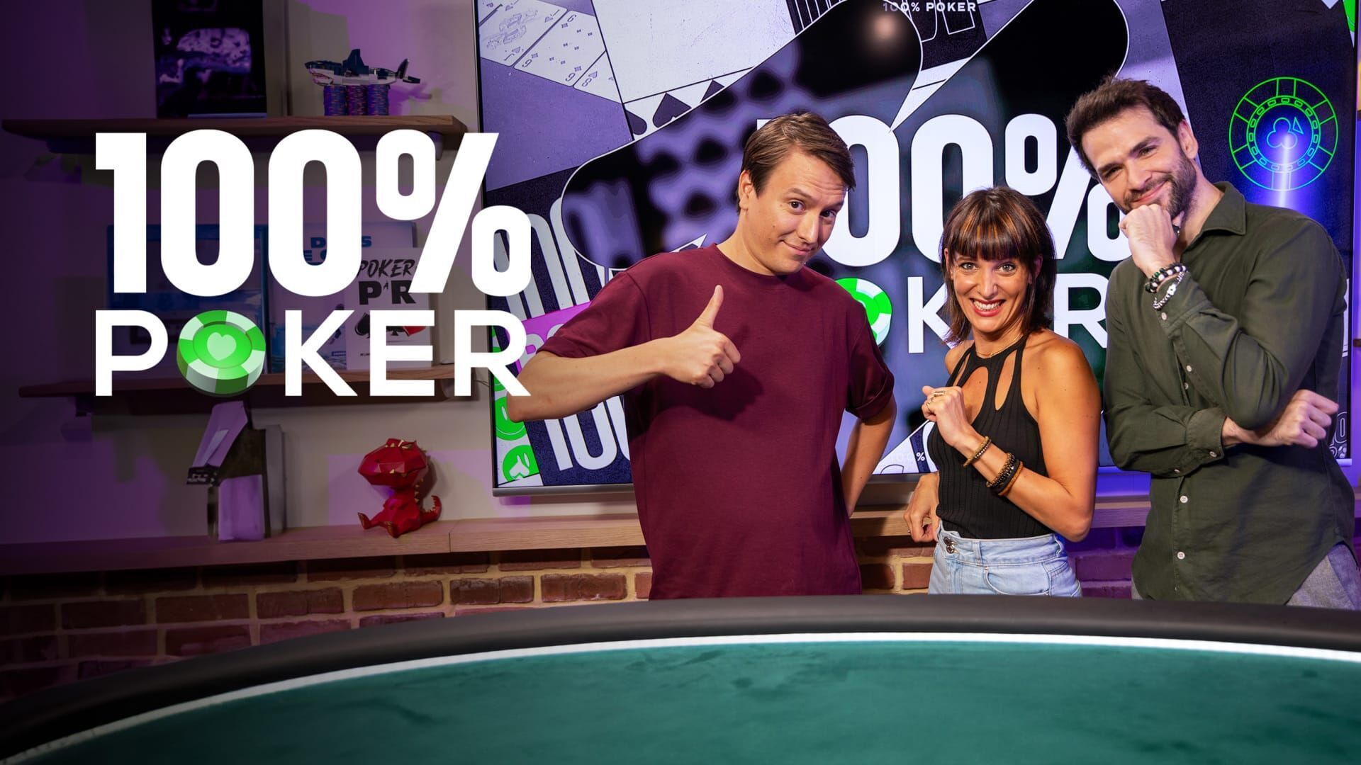 Vignette du programme télé 100% poker