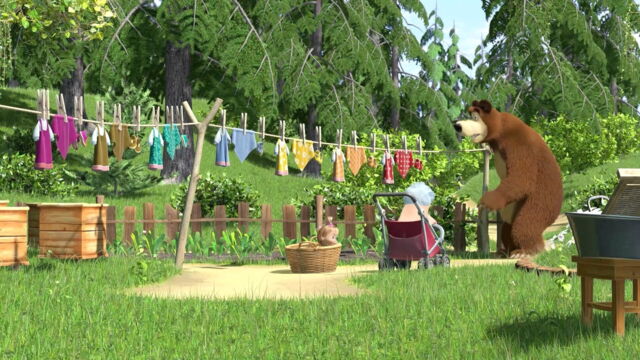Vignette du programme télé Masha et Michka