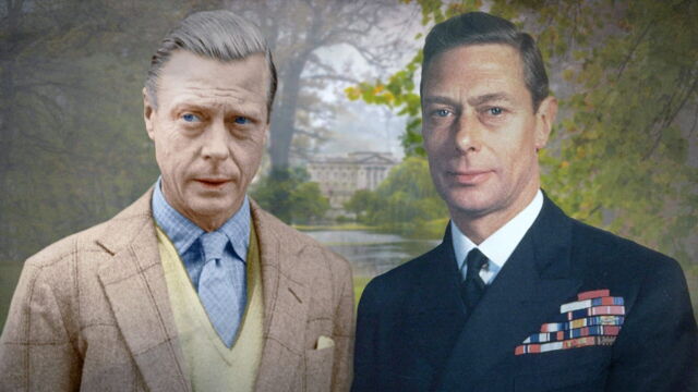 Vignette du programme télé Edward et George, les Windsor face à Hitler