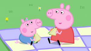 Vignette du programme télé Peppa Pig (Le marathon de Londres) S9 (n°26)