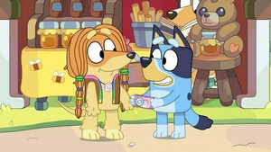 Vignette du programme télé Bluey (Le marché) S1 (20/52)