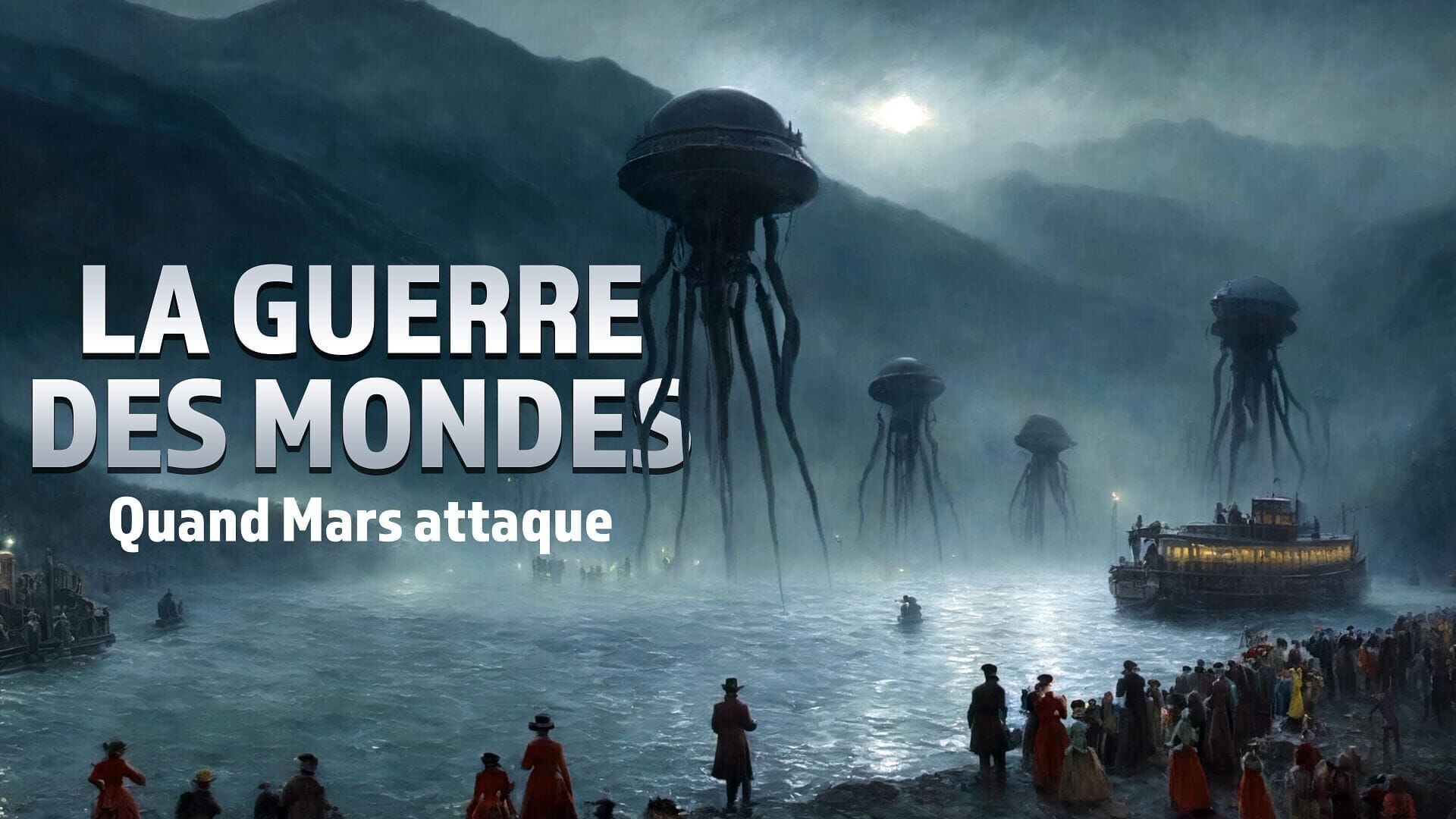 Vignette du programme télé La Guerre des mondes, quand Mars attaque