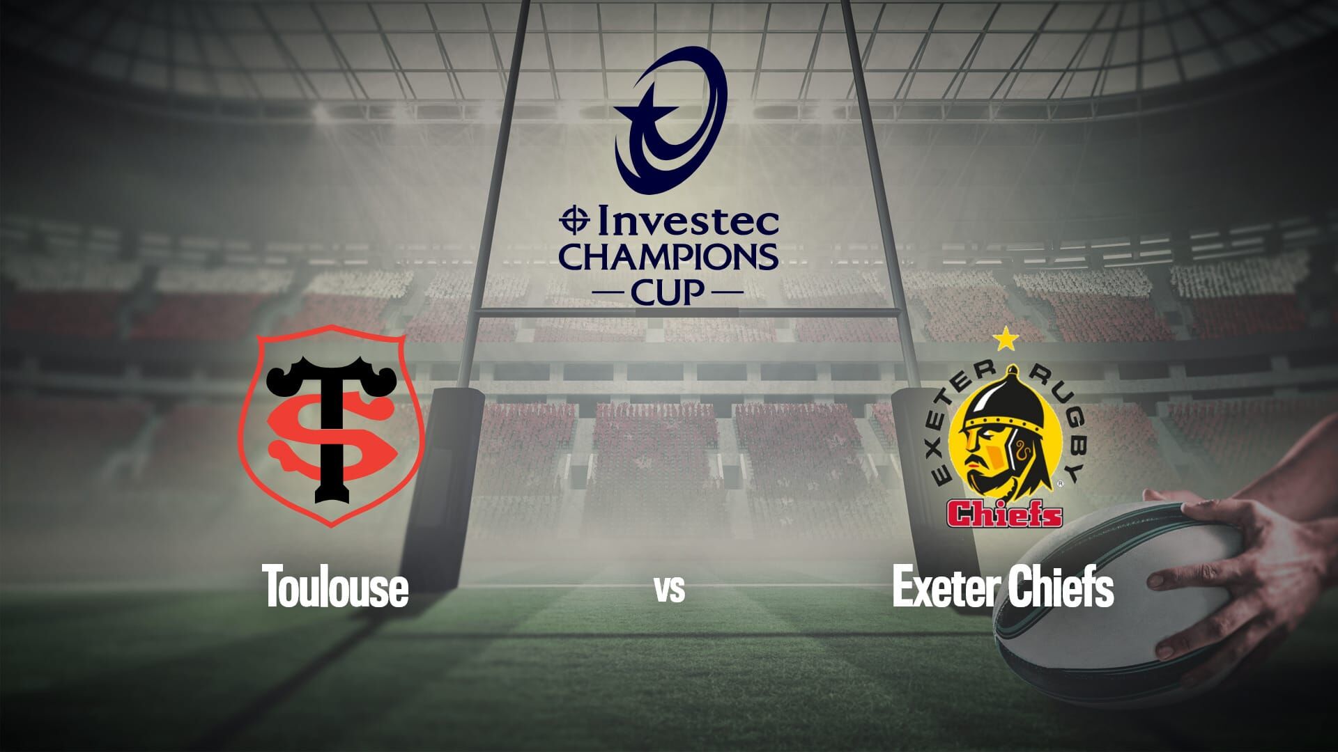 Vignette du programme télé Rugby : Champions Cup | Toulouse / Exeter Chiefs