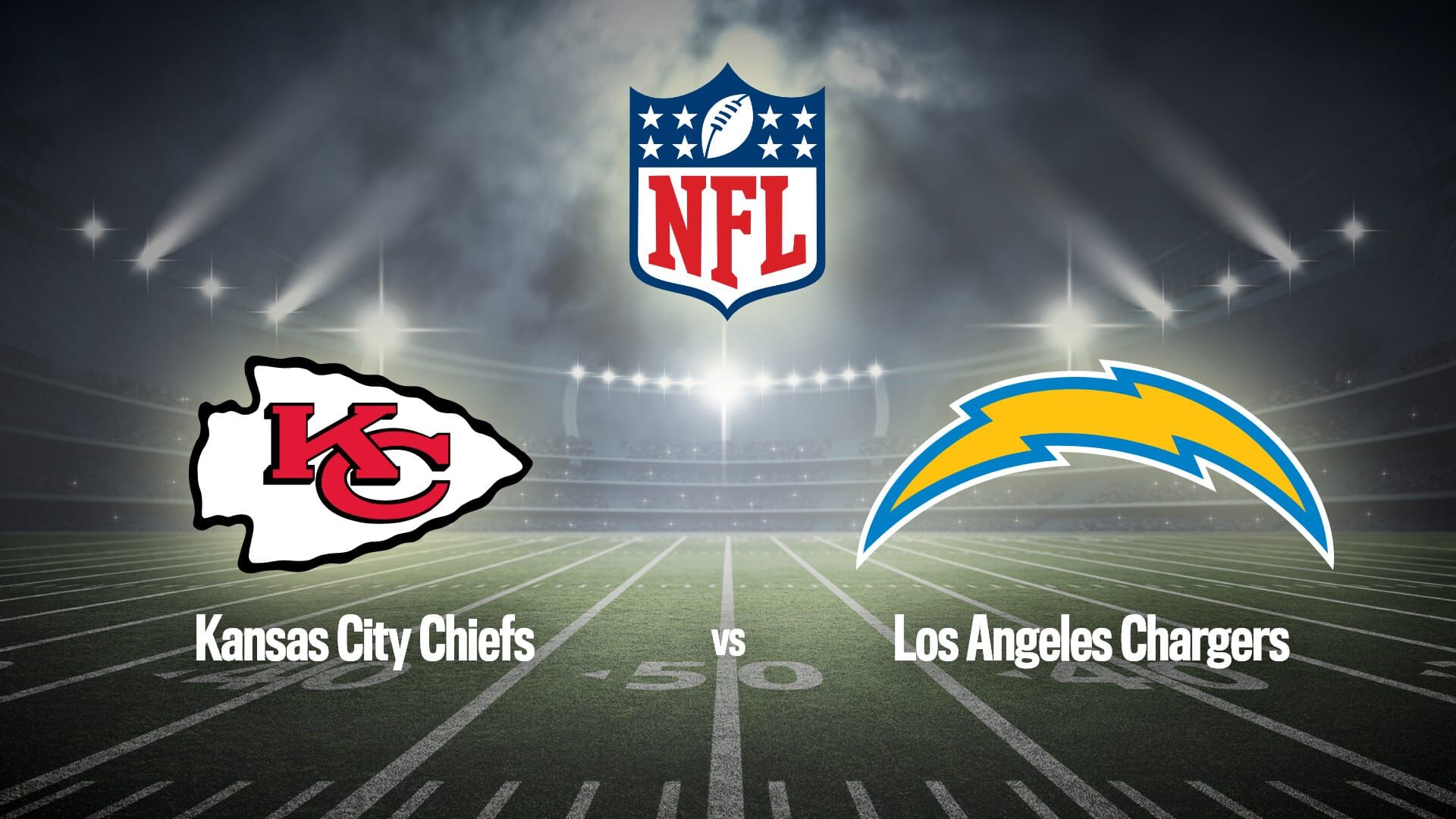Vignette du programme télé Football américain : NFL | Kansas City Chiefs / Los Angeles Chargers