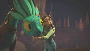Vignette du programme télé Dragons : les neuf royaumes (Le cracheur de lave) S2 (2/7)