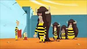 Vignette du programme télé Les Dalton (Corrida pour les Dalton) S3 (6/37)