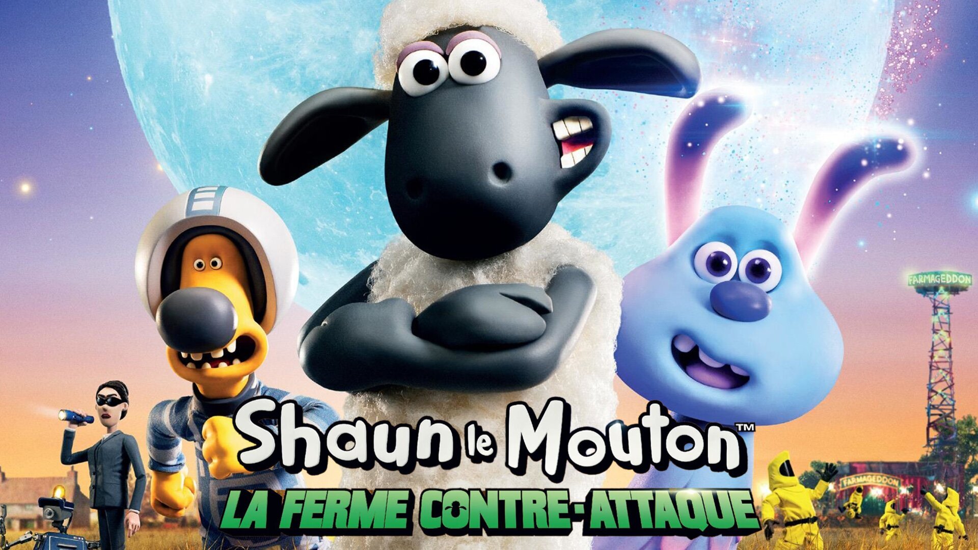 Vignette du programme télé Shaun le mouton, le film : la ferme contre-attaque