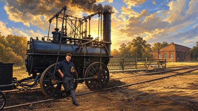 Vignette du programme télé Guy Martin et le train qui a changé le monde