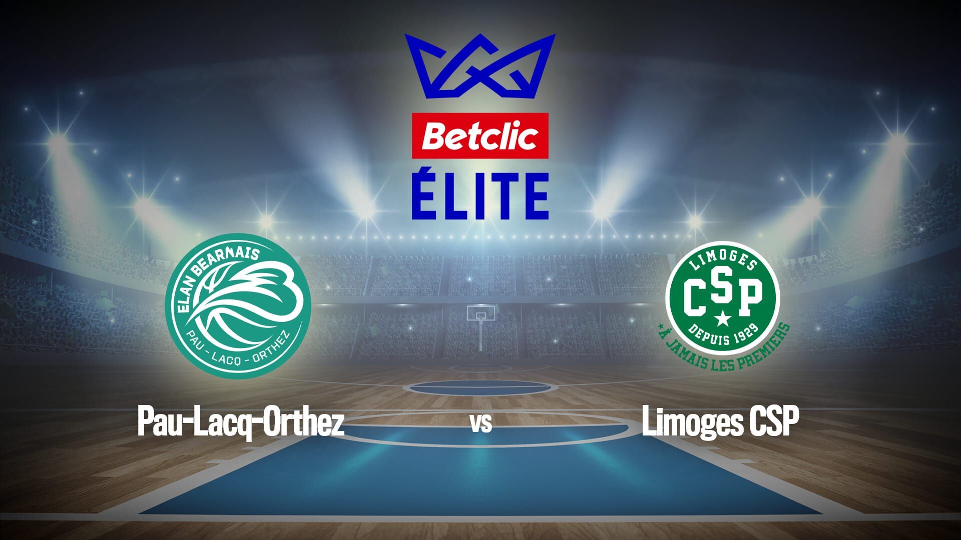 Vignette du programme télé Basket-ball : Betclic Elite | Pau-Orthez / Limoges