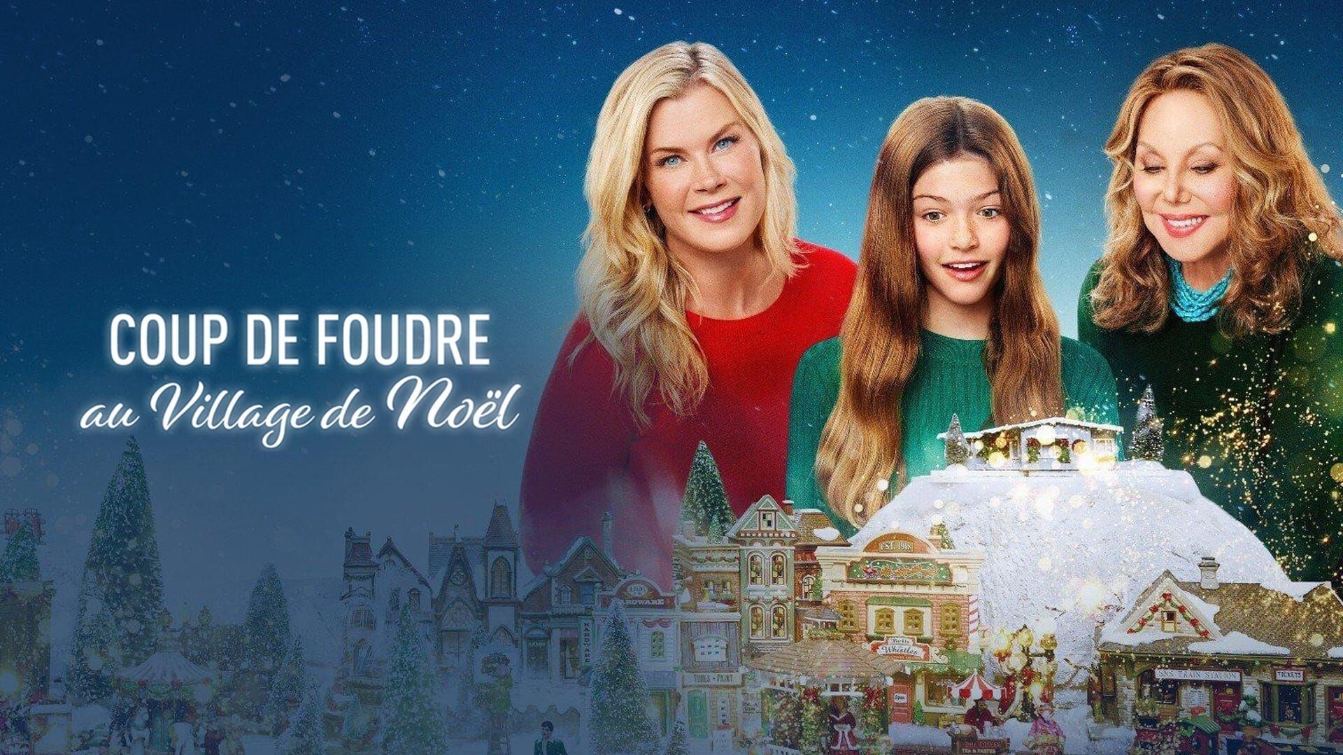 Vignette du programme télé Coup de foudre au village de Noël
