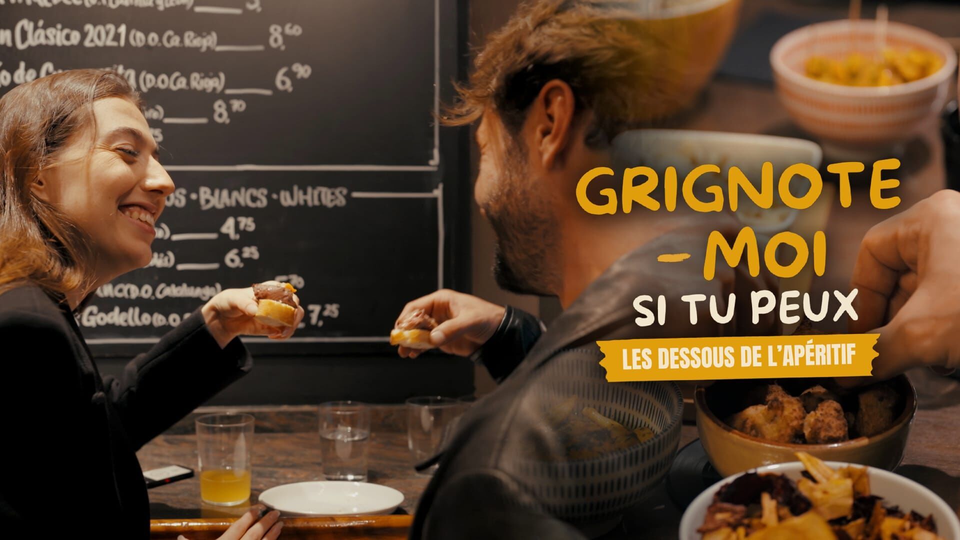 Vignette du programme télé Grignote-moi si tu peux, les dessous de l'apéritif