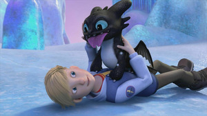 Vignette du programme télé Dragons : les neuf royaumes (Les éclairs-nocturnes) S4 (5/6)